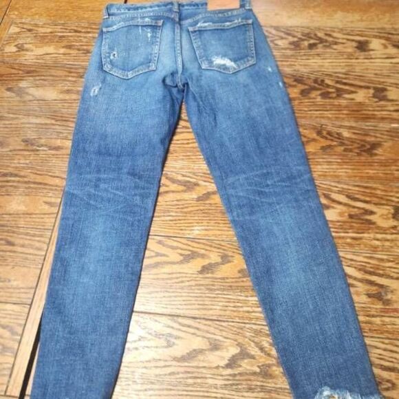 Moussy Vintage Glendale Stretch Distressed Skinny Jeans Sz 25 - Picture 6 of 6
